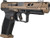 Canik TTI Combat 4.6" 9mm Full-Size Pistol - Black/Bronze