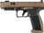 Canik TTI Combat 4.6" 9mm Full-Size Pistol - Black/Bronze