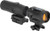Holosun ARO Evolution SPR 2 MOA Red Dot / 65 MOA Circle with Lower 1/3 Co-Witness and Low Mounts and 3x Magnifier