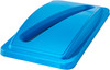 Slim Paper Lid - Blue - ESLIDPAPERBLUE38