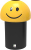 Leafield Smiley Face Emoji Bin with  60 Ltr