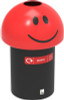 Leafield Smiley Face Emoji Recycling Bin – 60 Ltr - Plastics