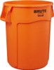 Rubbermaid Brute Container - 121.1 Ltr - Hi-Visibility Orange - 2119308