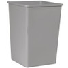 FG395800GRAY - Rubbermaid Untouchable Square Container - 132.5 Ltr - Grey