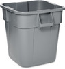 Rubbermaid Square BRUTE Container - 106 Ltr - Grey - FG352600GRAY