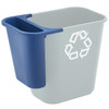 Rubbermaid Saddle Bin - Blue - FG295073BLUE