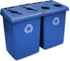 Rubbermaid 1792372Glutton Recycling Station