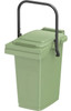 Waste & Recycling Caddy Bin - 25 Ltr - Green - WB25GRN