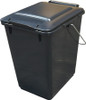 Kitchen Waste Caddy Bin - 10 Ltr - Black - WB10BLA