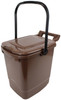 Kerbside Compost Caddy - 23 Ltr - Brown - 43802