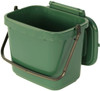 40953 - Kitchen Caddy - 5 Ltr - Green - Lid Open