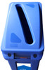 BNSC60P - Soho Recycling Bin - 60 Ltr - Paper Recycling - Overhead