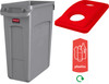 BNSC60PL - Soho Recycling Bin - 60 Ltr - Plastic