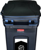 BNSC87GW - Soho Recycling Bin - 87 Ltr - General Waste - Front