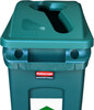 BNSC87MR - Soho Recycling Bin - 87 Ltr - Mixed Recycling - Overhead