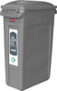 BNSC87M - Soho Recycling Bin - 87 Ltr - Metal