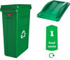 BNSC87FW - Soho Recycling Bin - 87 Ltr - Food Waste