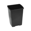 Black Plastic Bin Base with 25 Litre Capacity