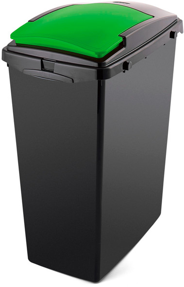 517619 - Addis Recycling Bin Lid - 40 Ltr - Green - Compatible for use with the Addis 40L Recycling Bin Base (517617)