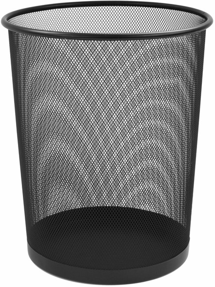 Osco Round Wire Mesh Bin - 18.3 Ltr - Black - WB35BLK