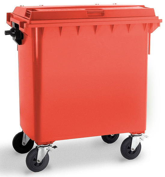 Red Wheelie Bin - 770 Litre - WB770RED