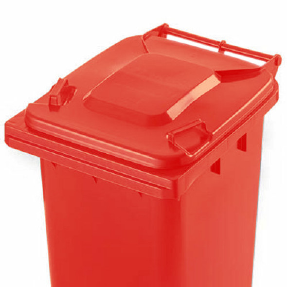 Red Wheelie Bin - 140 Litre