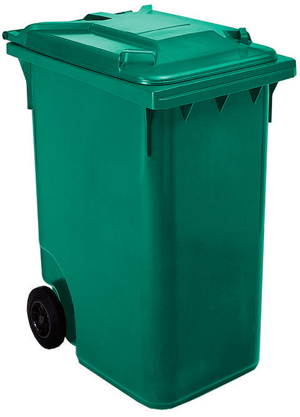 Moss Green Wheelie Bin - 360 Litre - WB360MOS