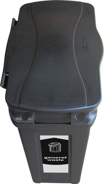 BNSC87GW - Soho Recycling Bin - 87 Ltr - General Waste - Overhead