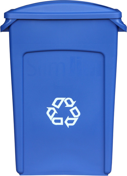 BNSC87P - Soho Recycling Bin - 87 Ltr - Paper Recycling - Embossed Recycling Logo