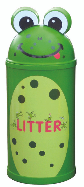 Plastic Furniture Company Small Frog Bin for Indoor & Outdoor Use - 42 Litres - FRG-S