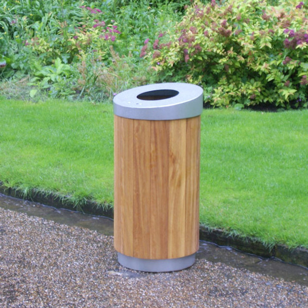 Wybone Wyatt Circular Timber Bin - WYATT50