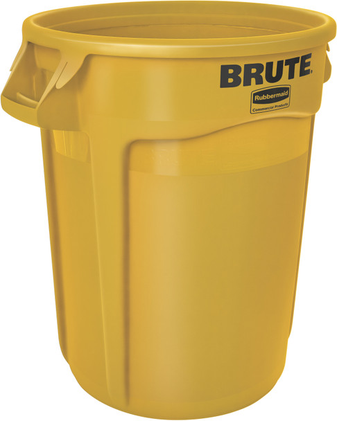 Rubbermaid Brute Container - 121.1 Ltr - Yellow - FG263200YEL