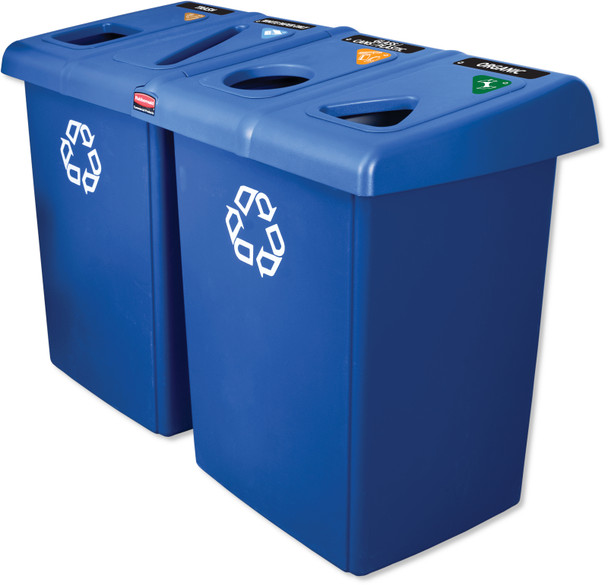 1792372 - Rubbermaid Glutton Recycling Station