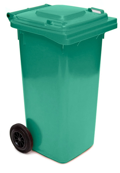 Moss Green Wheelie Bin - 140 Litre - WB140MOS