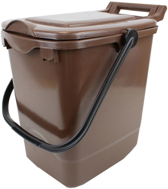 43802 - Kerbside Compost Caddy - 23 Ltr - Brown