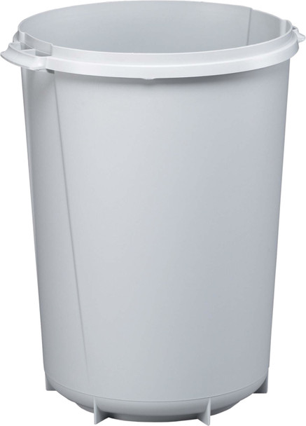 Durable Round Durabin - 40 Ltr - Grey - 1800519050