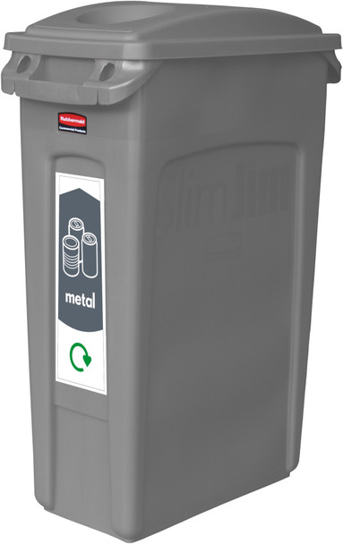 BNSC87M - Soho Recycling Bin - 87 Ltr - Metal