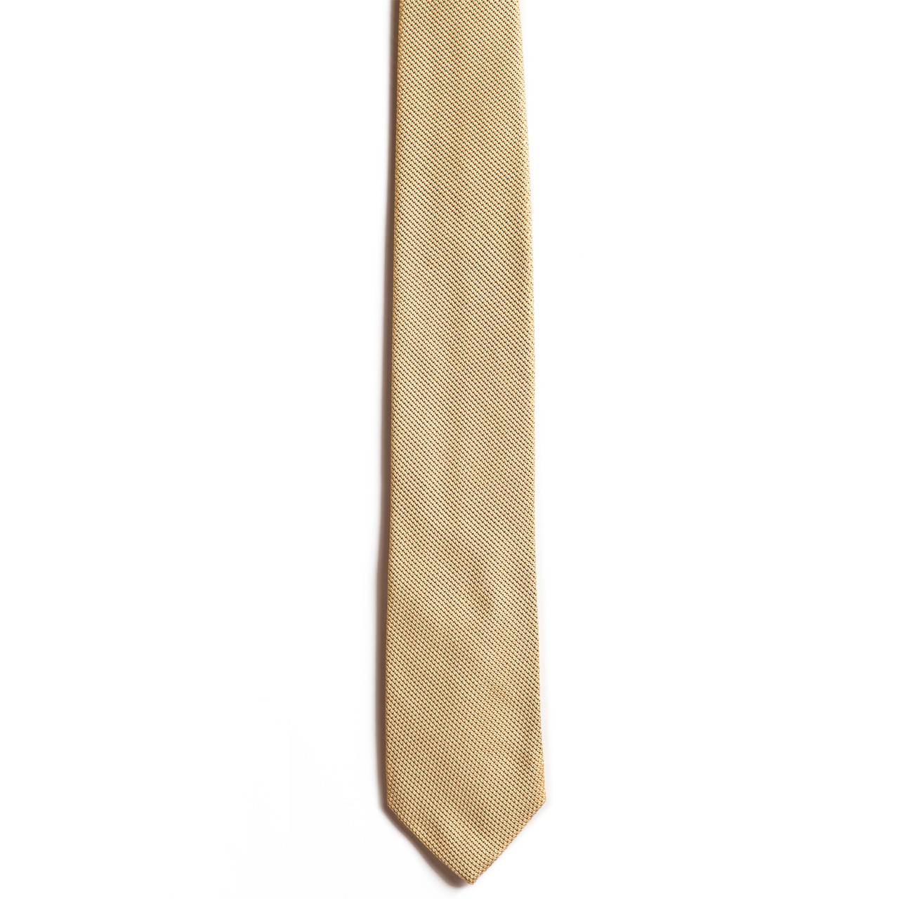 yellow grenadine tie