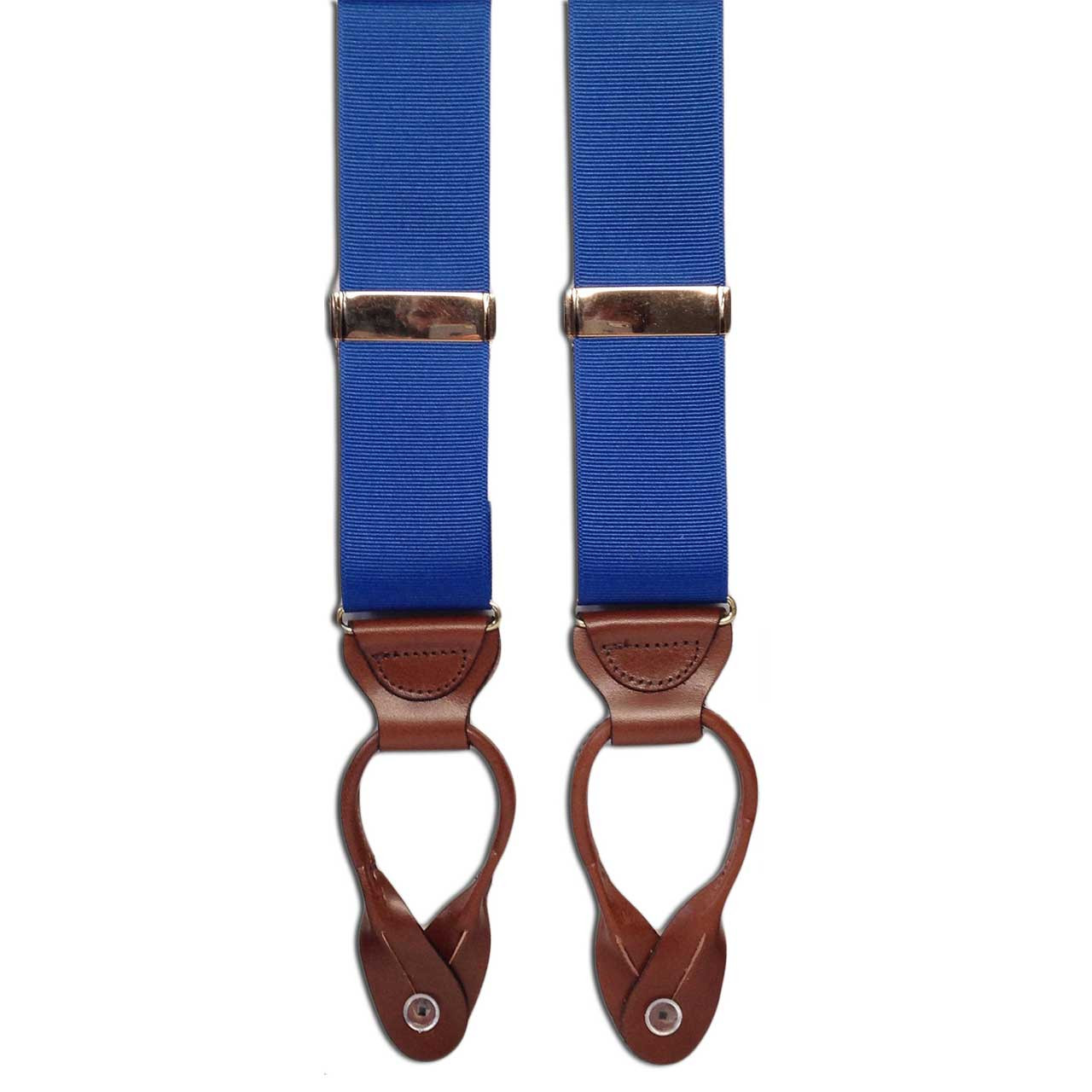 Solid Grosgrain Suspenders (21 Colors)