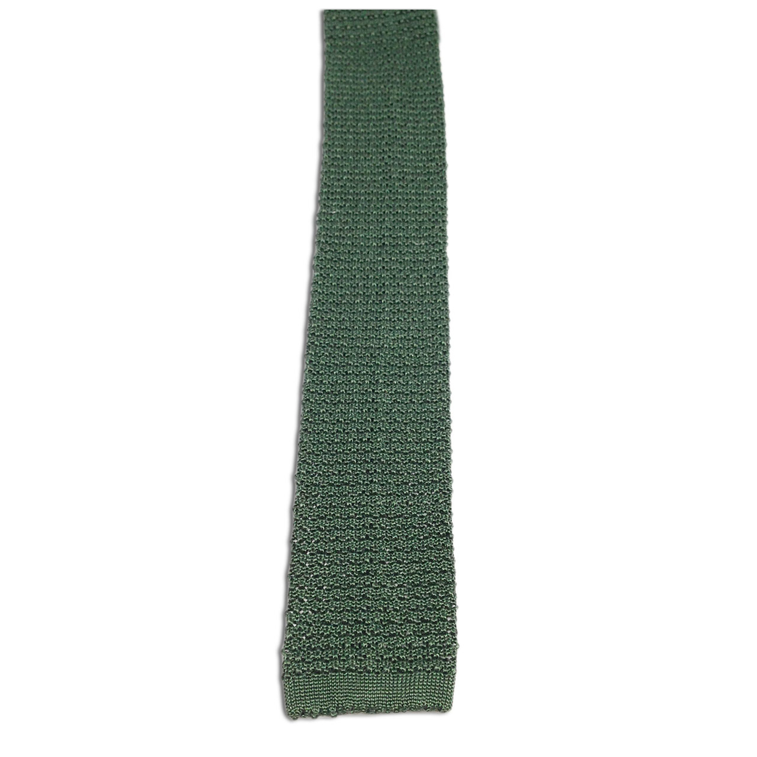 Sage Silk Knit Tie - Chipp Neckwear