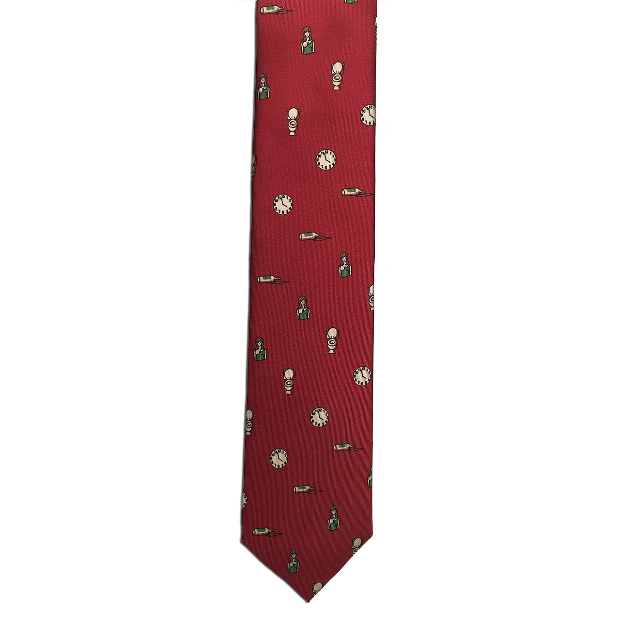Baseball Score Tie (Red) Chipp Neckwear
