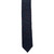 Navy Small Bean Wool Challis Tie