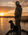 Born to Hunt 258 Hat in Bark Duck Camo featuring a retriever hunting dog patch and rope detail on a structured performance hat.