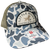 Hunting Is My Life 112 camo trucker hat with Little River hunting dog patch and olive mesh back