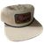Mallard Society cotton canvas hat with black rope and embroidered Mallard Society patch