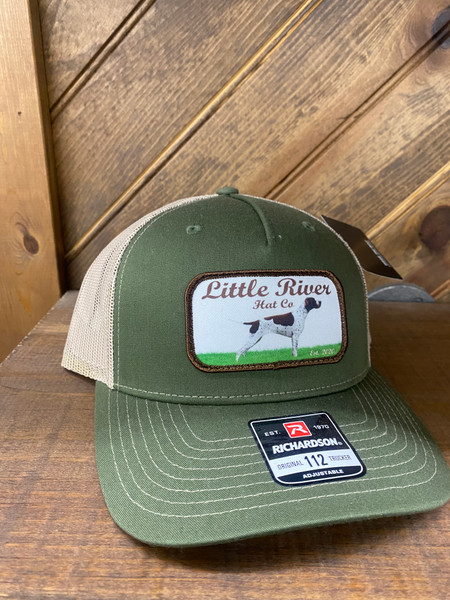 Pointer hat in Army Olive and Tan