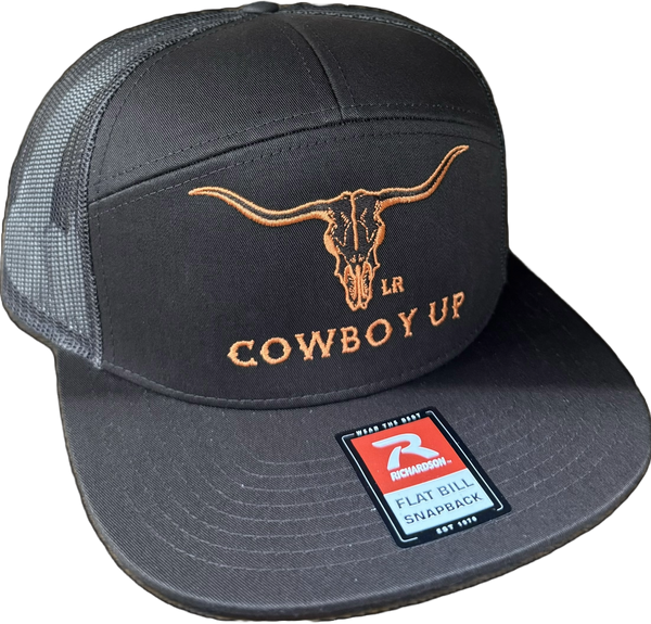 Cowboy Up 168 Flat Bill Snapback