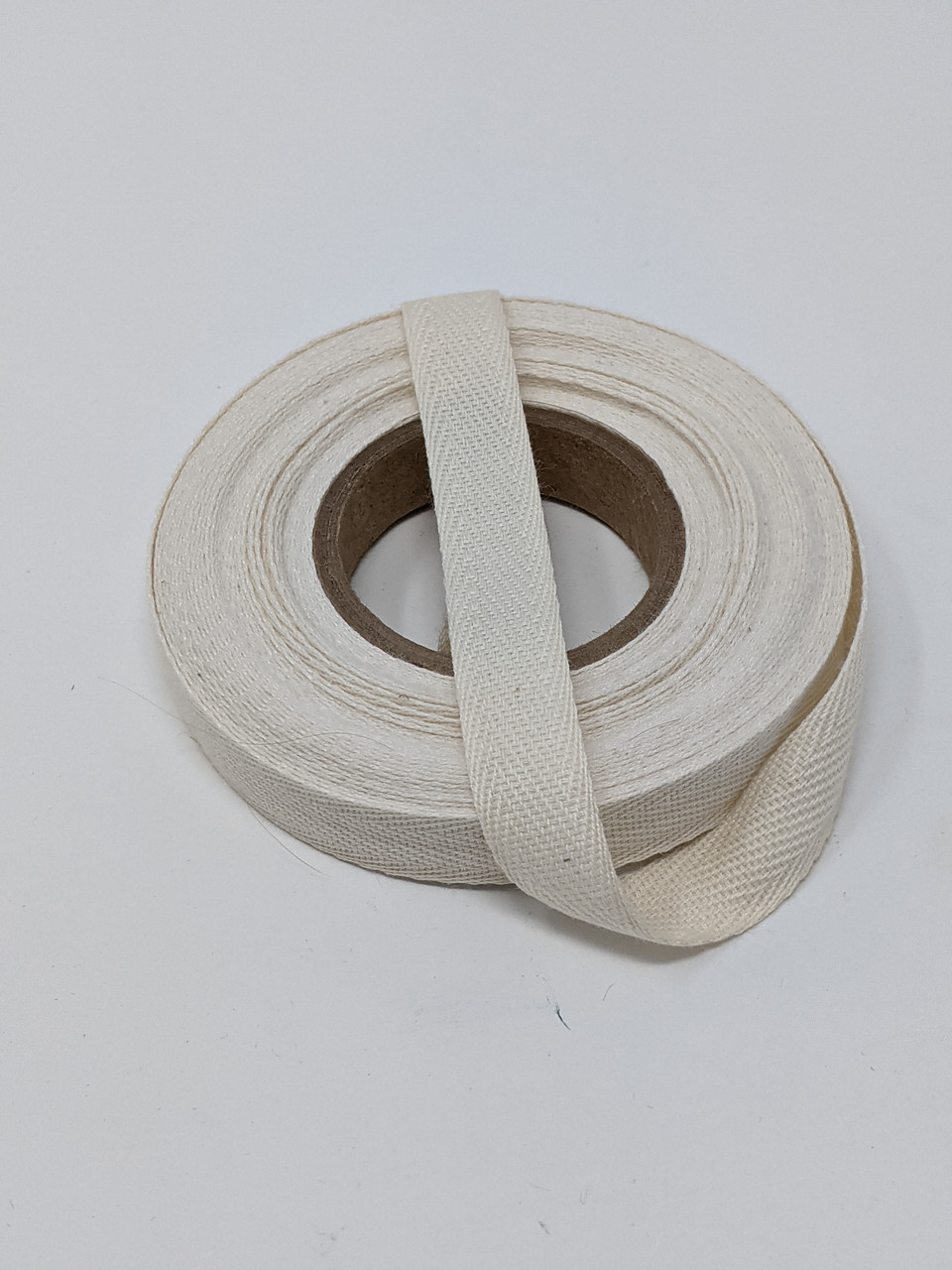 Lightweight 1/2 natural twill tape, 10 yards