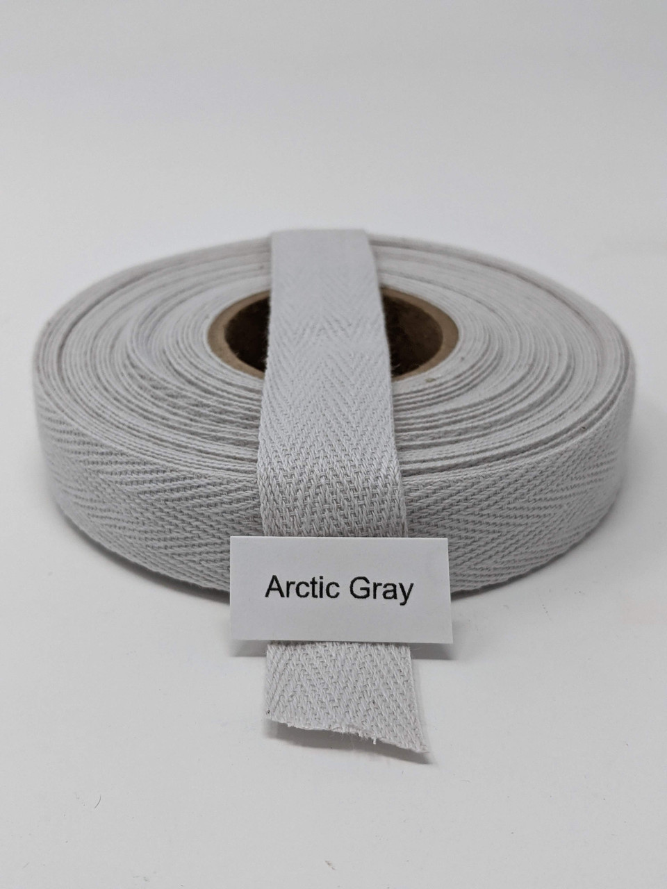 Cotton Twill Tape 3/4 Inch 50Yards Cotton Ribbon Bias Binding Tape for  Sewing Binding Gift Wrapping Craft Light Grey 