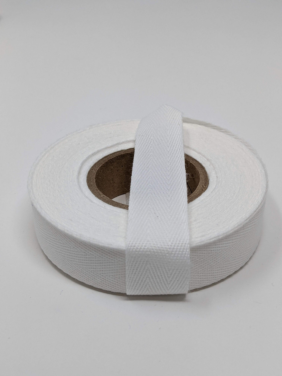 Cotton Twill Tape 3/4 White, 10 yard roll